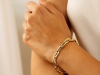 14k Yellow Gold French Cable Link Bracelet (6.00 mm)