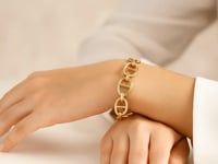 14k Yellow Gold High Polish Mariner Link Bracelet (13.80 mm)