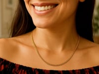 14k Yellow Gold Light Gourmette Chain (2.80 mm)