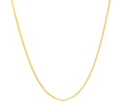 10k Yellow Gold Wheat Chain 1.0mm (1.00 mm)