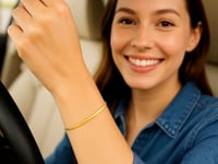 14k Yellow Gold Super Flex Herringbone Bracelet (2.80 mm)