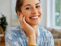 14K Yellow Gold Large Stretch Mesh Bracelet (8.80 mm)