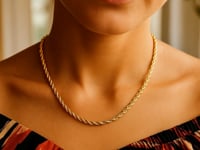 14k Yellow Gold Light Rope Chain (3.00 mm)