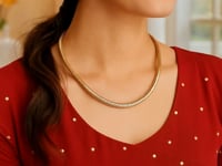 Tubogas Necklace in 14K Yellow Gold (5.00 mm)